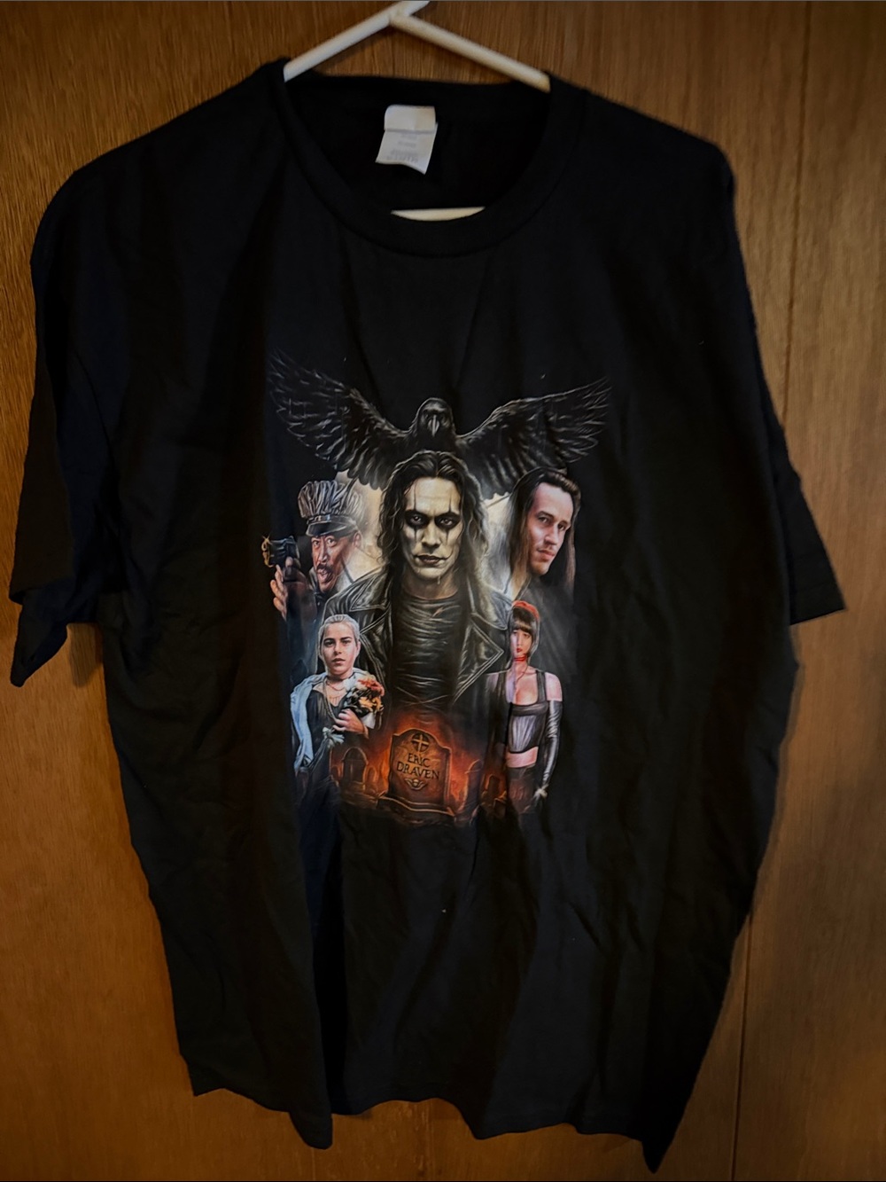 Zobie Fright Black The Crow T-Shirt